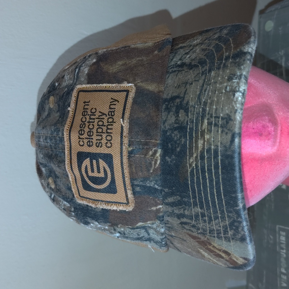 Crescent Electric Supply Advertising Hat Cap Camouflage Real Tree Snapback